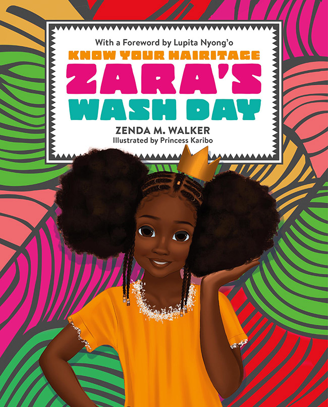 Zara's wash day book cover image
