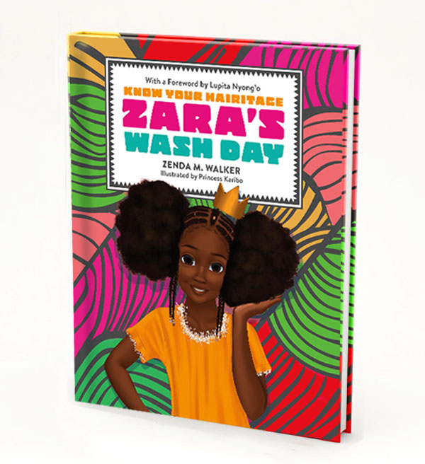 Zara's Wash Day Book Cover Photo