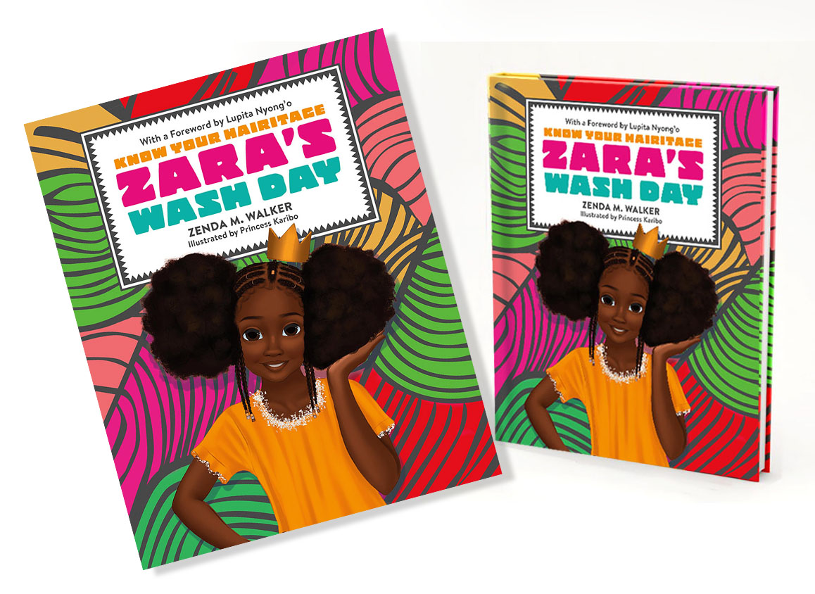 Zara's Wash Day Book Cover Image