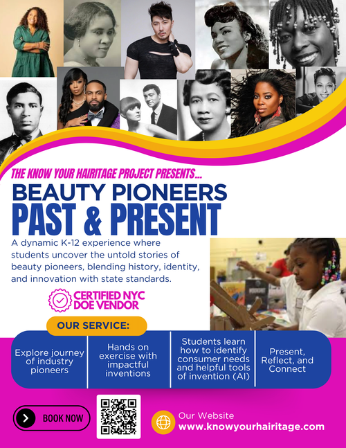 Beauty Pioneers Past & Present Workshop Image