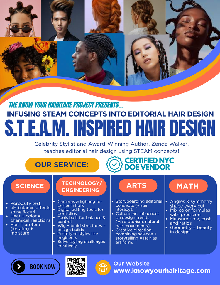 Coding (2) Know Your Hairitage STEAM Inspired Hair Design